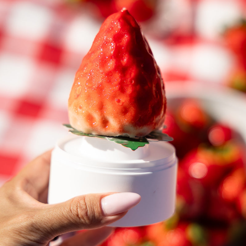 Strawberry Ice Cream Pops