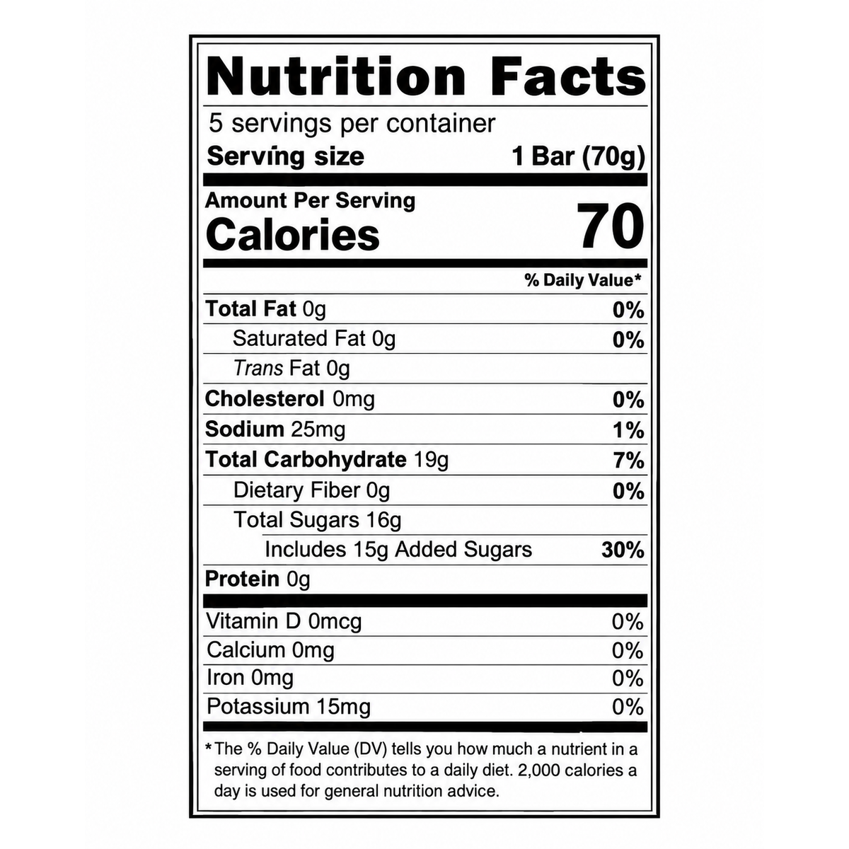 Lamily Jiggle Tongue Strawberry — Nutrition Facts